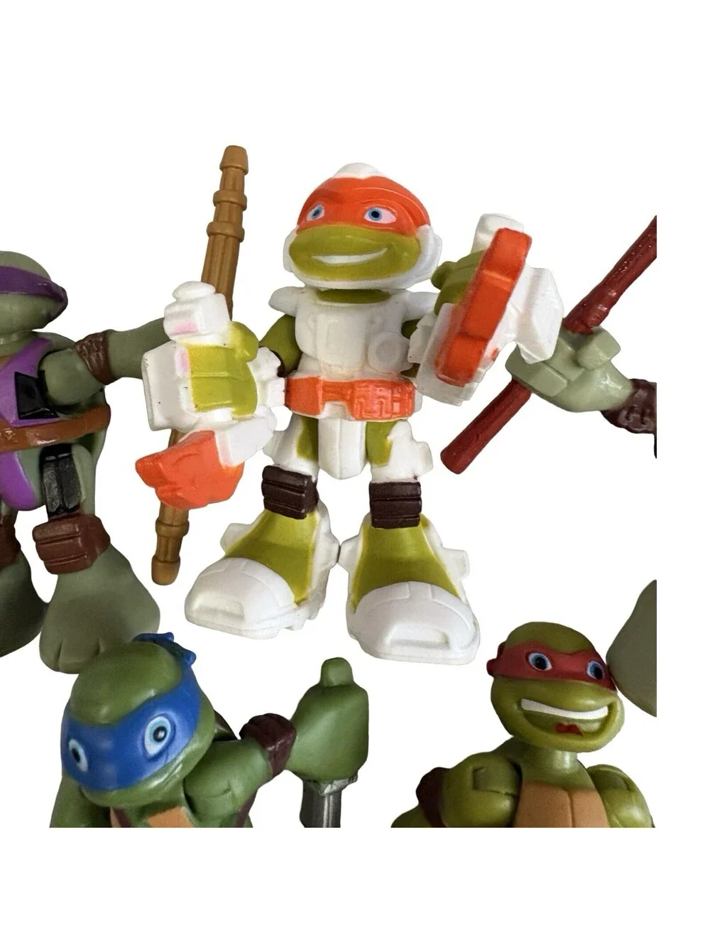 Teenage Mutant Ninja Turtles Half-Shell Heroes Figure Lot Set Of 5